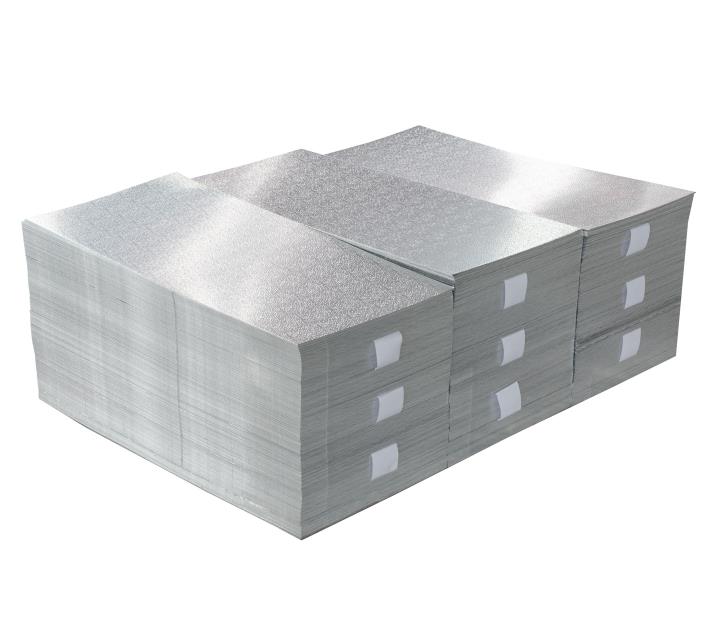 Anodized stucco embossed aluminum sheet